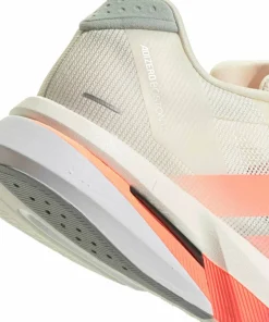 Adidas Men's Adizero Boston 13 Off White / Lucid Orange / Grey Outlet