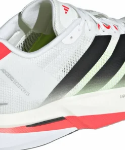 Sale Men's Adizero Boston 13 Cloud White/Core Black/Lucid Red Löparskor Herr