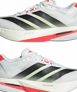 Sale Men's Adizero Boston 13 Cloud White/Core Black/Lucid Red Löparskor Herr