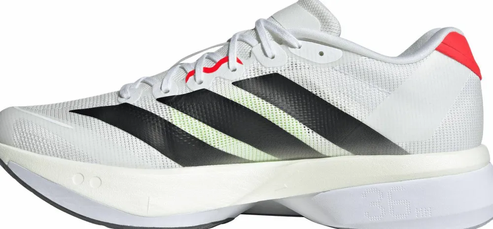 Sale Men's Adizero Boston 13 Cloud White/Core Black/Lucid Red Löparskor Herr