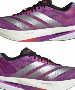 Adidas Men's Adizero Boston 13 Purple/Silver Metallic/Lucid Red Best