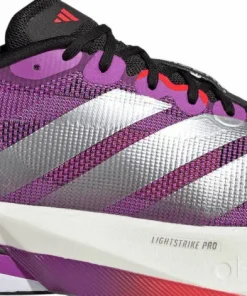 Adidas Men's Adizero Boston 13 Purple/Silver Metallic/Lucid Red Best