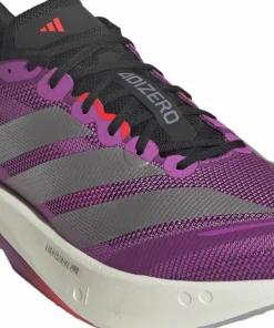 Adidas Men's Adizero Boston 13 Purple/Silver Metallic/Lucid Red Best