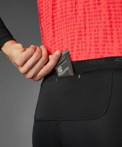Adidas Men's Adizero Control Running Short Tights Black