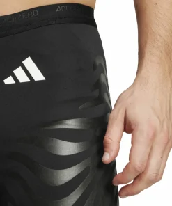 Adidas Men's Adizero Control Running Short Tights Black
