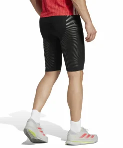 Adidas Men's Adizero Control Running Short Tights Black