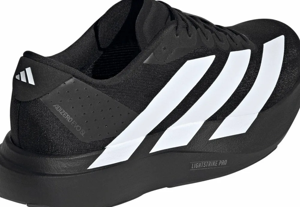 Adidas Men's Adizero Evo SL Core Black/Cloud White/Core Black Discount