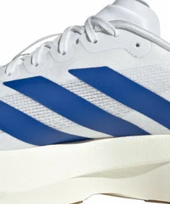 Adidas Men's Adizero Evo SL Cloud White / Royal Blue / Pure Ruby Clearance