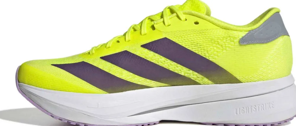 Adidas Men's Adizero SL2 Solar Yellow / Aurora Plum / Powder Plum New