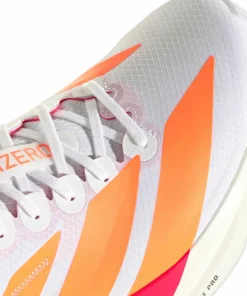Adidas Men's Adizero Takumi Sen 11 Cloud White/Lucid Orange/Lucid Red Clearance