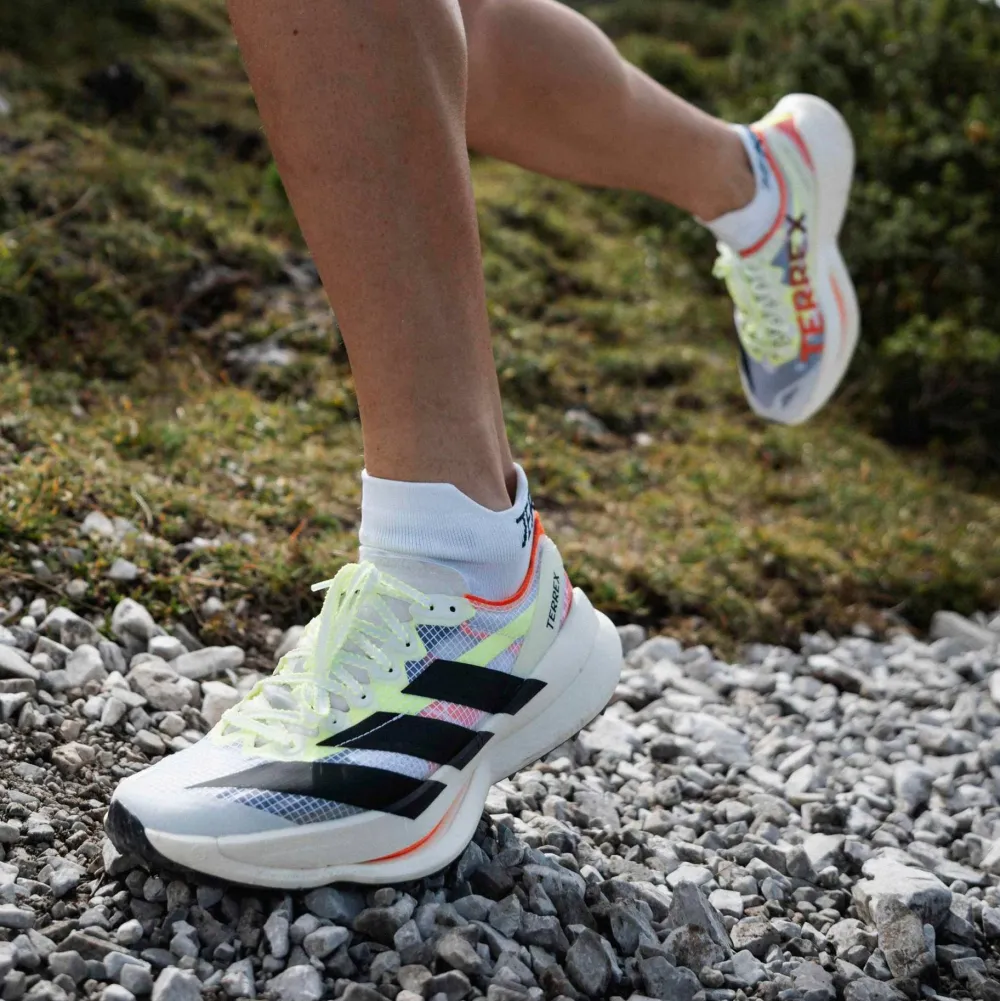 New Men's Terrex Agravic Speed Ultra 2 Cloud white/Core black/Semi impact orange Löpning|Löparskor Herr