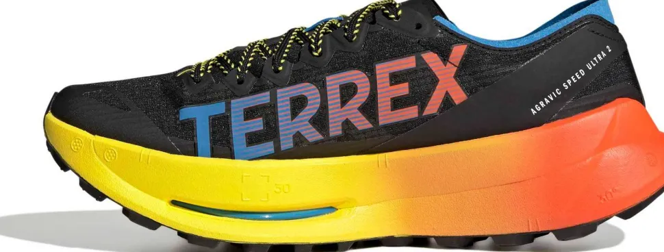 Adidas Men's Terrex Agravic Speed Ultra 2 Core black/core black/Lucid Ray Blue