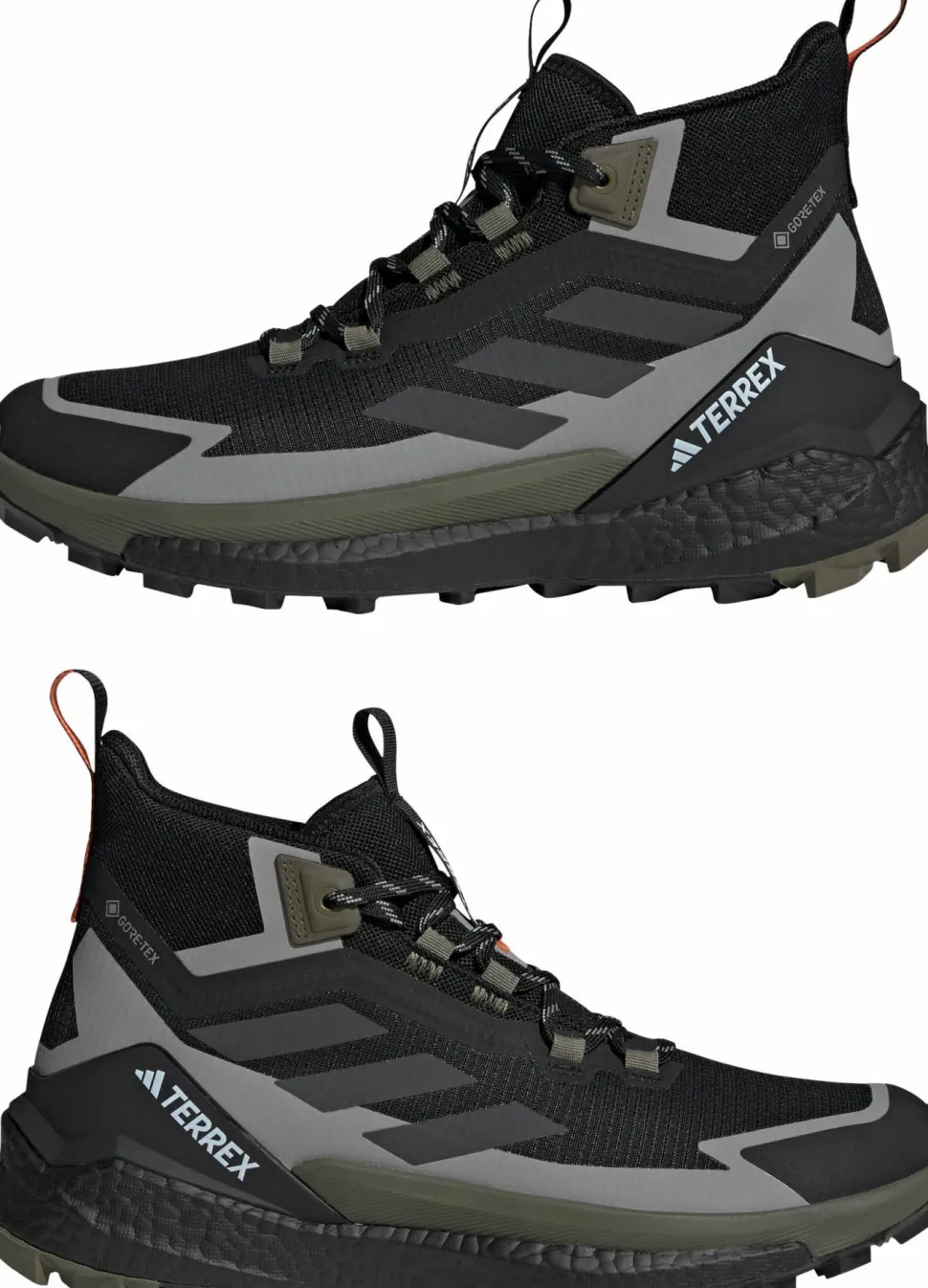 Adidas Men's Terrex Free Hiker 2 Gore-Tex Core Black/Carbon/Olistr