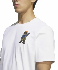 Discount Men's Xploric Climacool Embroidery Graphic T-shirt Herrtröjor & Skjortor