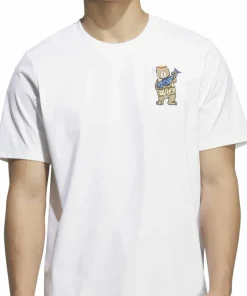 Discount Men's Xploric Climacool Embroidery Graphic T-shirt Herrtröjor & Skjortor
