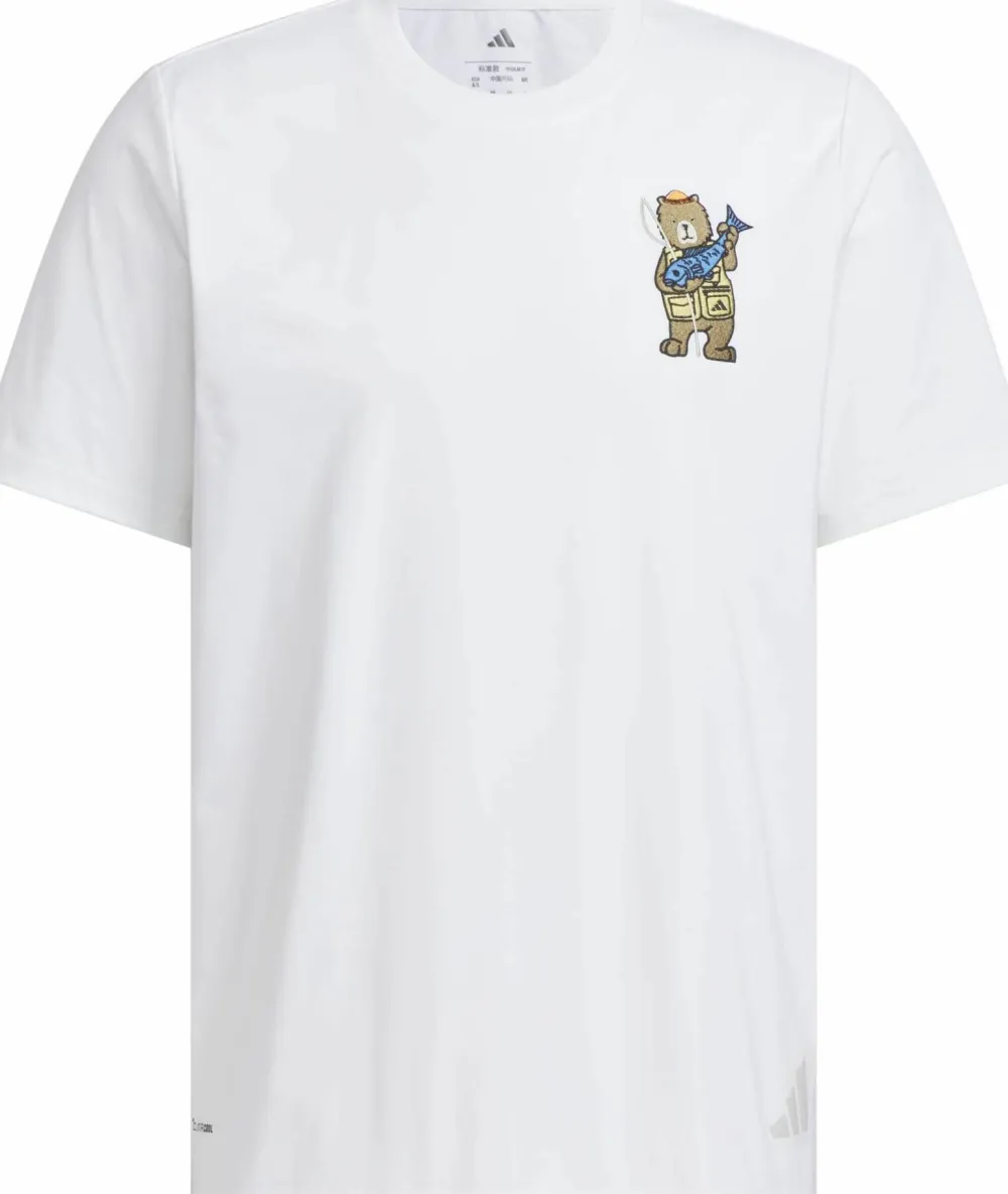 Discount Men's Xploric Climacool Embroidery Graphic T-shirt Herrtröjor & Skjortor