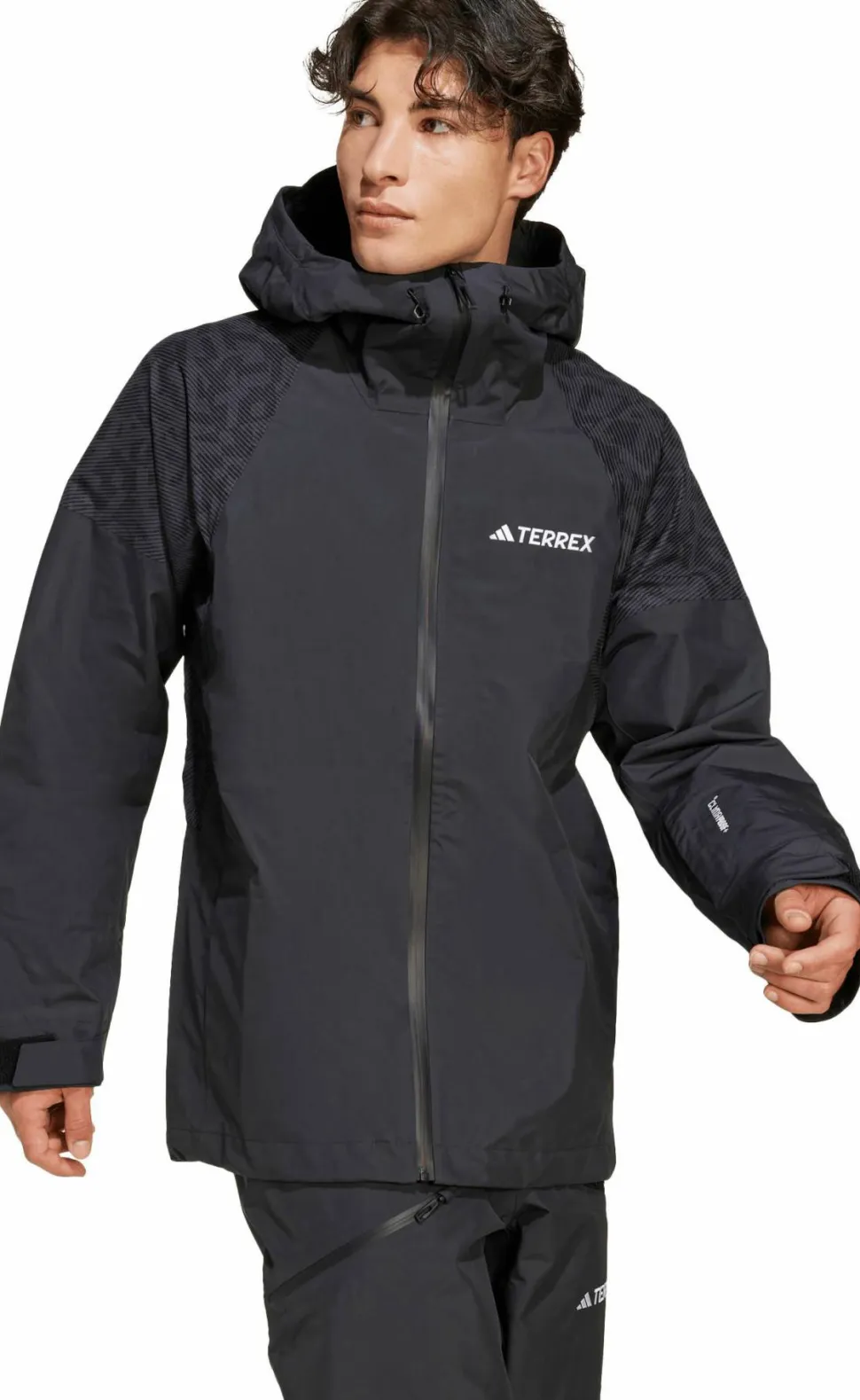 Adidas Men's Xpr Hyb Pk Jacket Black