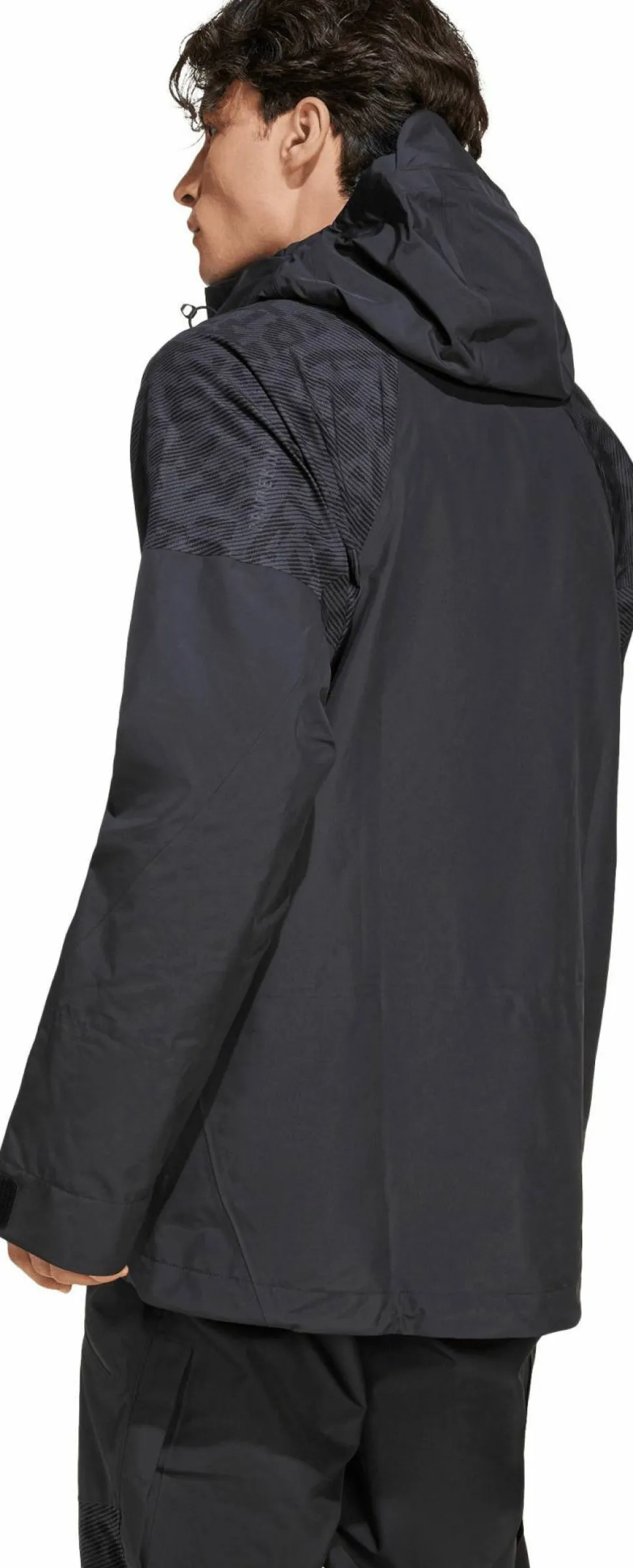 Adidas Men's Xpr Hyb Pk Jacket Black