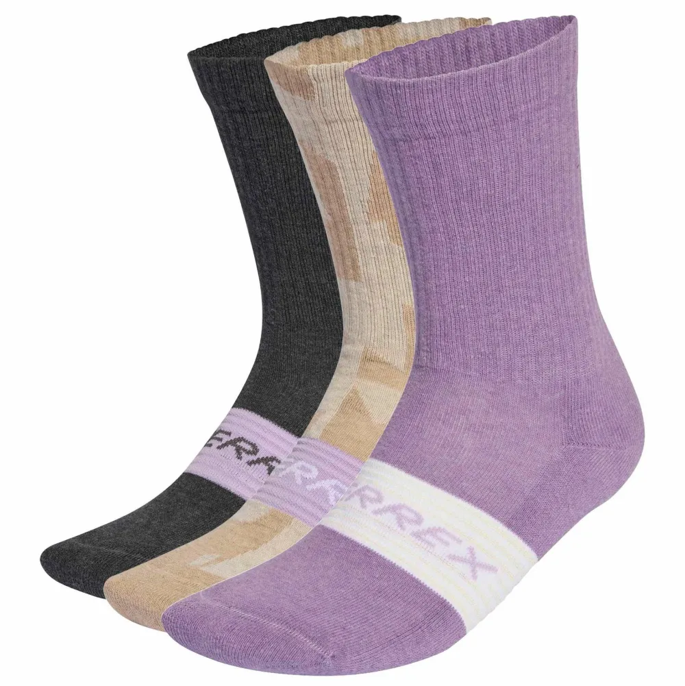 Adidas TERREX Multi 3 Pack Sock wonder taupe/grey six/powder plum Sale