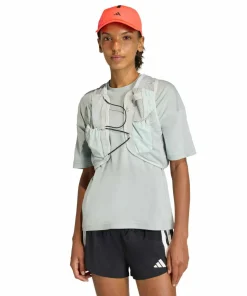Adidas Unisex Climacool Run Vest Wonder Silver Discount