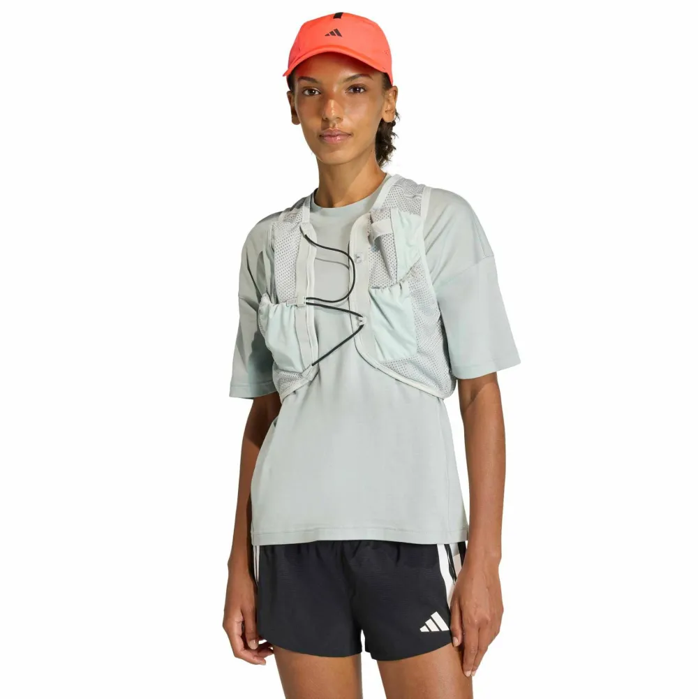 Adidas Unisex Climacool Run Vest Wonder Silver Discount
