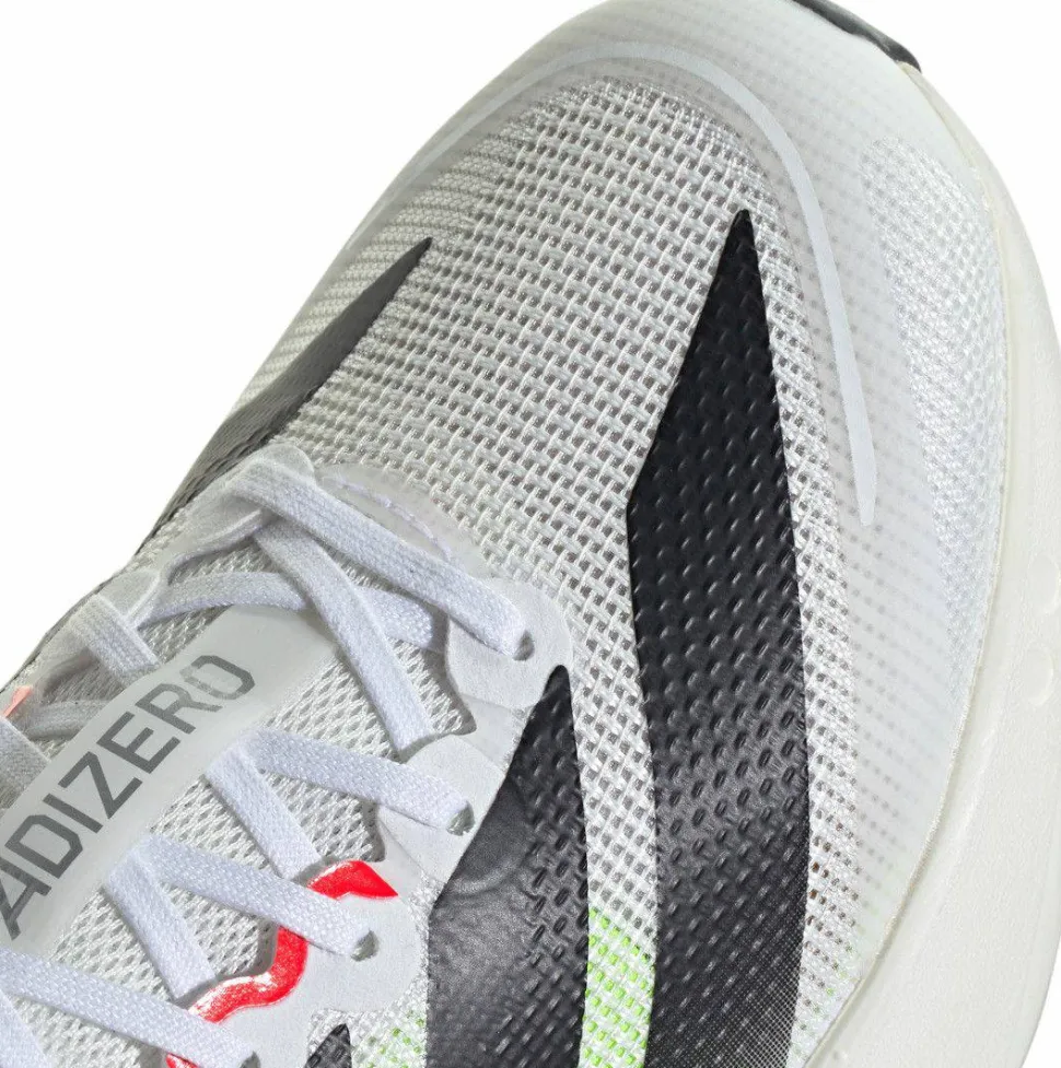 Adidas Women's Adizero Boston 13 Cloud White/Core Black/Lucid Red