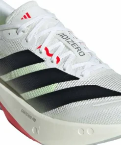 Adidas Women's Adizero Boston 13 Cloud White/Core Black/Lucid Red