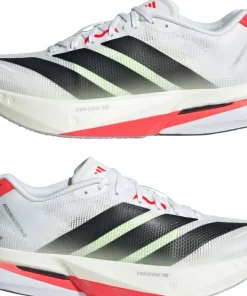 Adidas Women's Adizero Boston 13 Cloud White/Core Black/Lucid Red