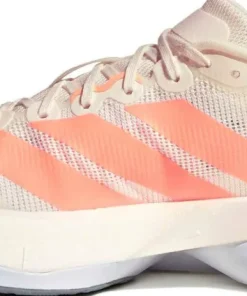 Adidas Women's Adizero Boston 13 Off white/Beam orange/Acid orange