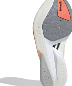 Adidas Women's Adizero Boston 13 Off white/Beam orange/Acid orange