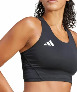 Adidas Women's Adizero Essentials Running Crop Top Black