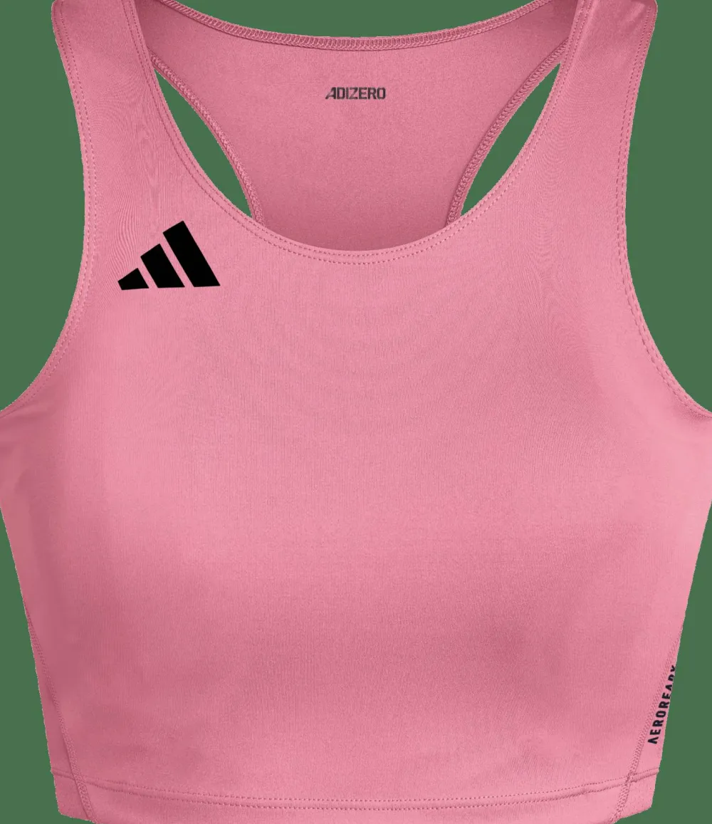 Online Women's Adizero Essentials Running Crop Top Damtröjor & Skjortor|Träningskläder Dam