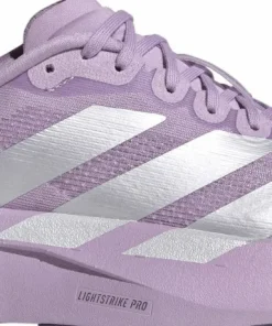 Adidas Women's Adizero Evo SL Powder Plum/Zero Metalic/Shock Pink
