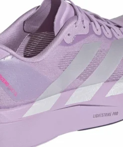 Adidas Women's Adizero Evo SL Powder Plum/Zero Metalic/Shock Pink