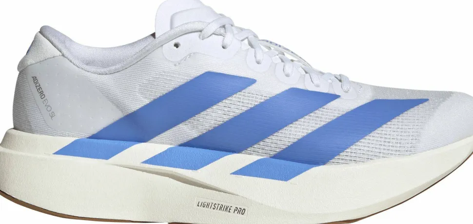 Adidas Women's Adizero Evo SL Cloud White/Blue Fusion/Off White