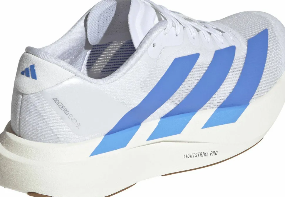 Adidas Women's Adizero Evo SL Cloud White/Blue Fusion/Off White