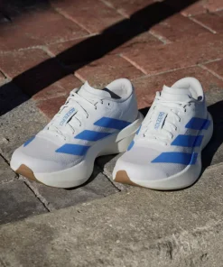 Adidas Women's Adizero Evo SL Cloud White/Blue Fusion/Off White