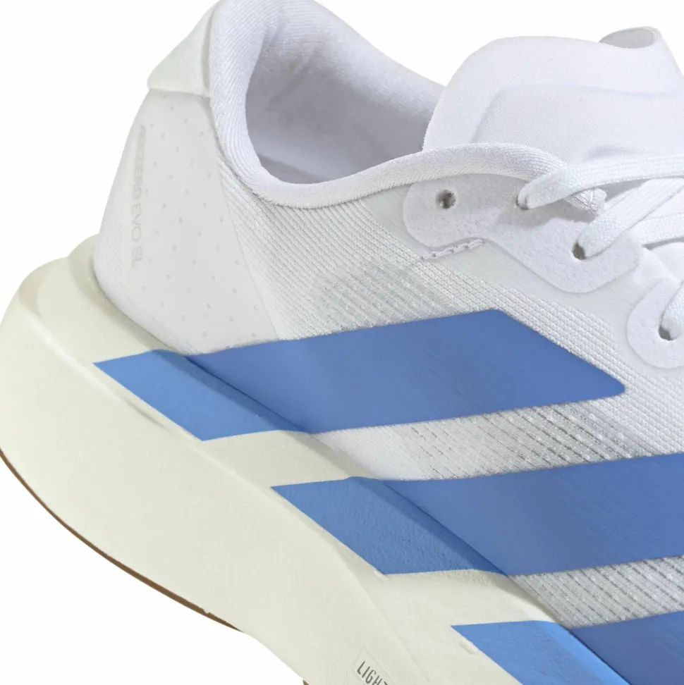 Adidas Women's Adizero Evo SL Cloud White/Blue Fusion/Off White
