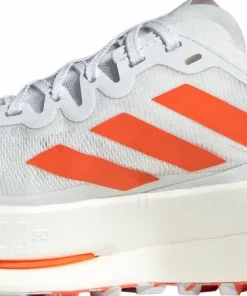 Adidas Women's Terrex Agravic Speed Ultra Trail Running Shoes Cloud White/Impact Orange/Dash Grey