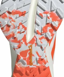 Adidas Women's Terrex Agravic Speed Ultra Trail Running Shoes Cloud White/Impact Orange/Dash Grey