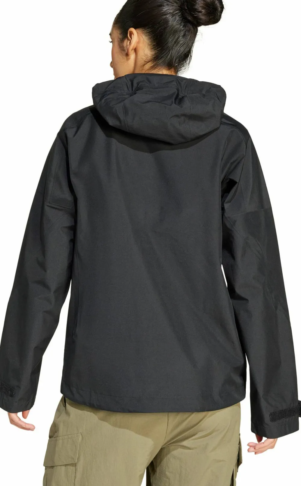 Adidas Women's Terrex Techrock 3L Gore-Tex Performance Jacket Black New