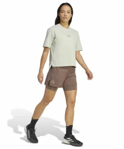 Adidas Women's XPL Trail Tee Halo green Hot