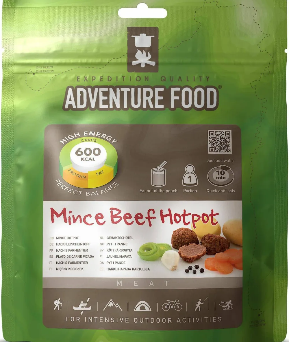 Adventure Food Mince Beef Hotpot Nocolour Clearance