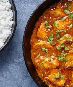 Adventure Menu Chicken Tikka Masala with Basmati Rice (Big Portion) Nocolour New