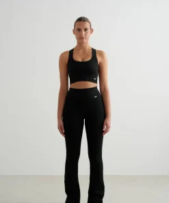 Aim'n Women's High Support Ribbed Bra Black Clearance