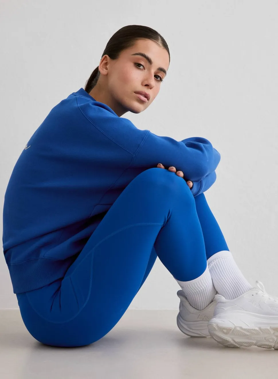 Aim'n Women's Le Run Running Sweatshirt Azure