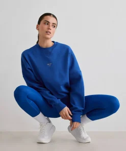 Aim'n Women's Le Run Running Sweatshirt Azure