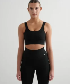 Aim'n Women's Ribbed Seamless Tights Black Hot