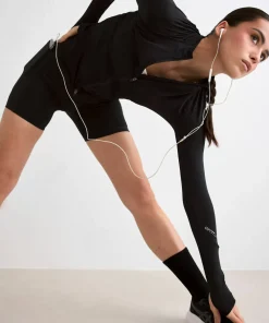 Aim'n Women's Running Midi Biker Shorts Black Sale