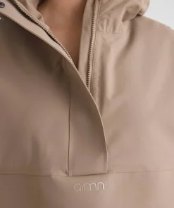 Aim'n Women's Waterproof Oversized Anorak Espresso Sale